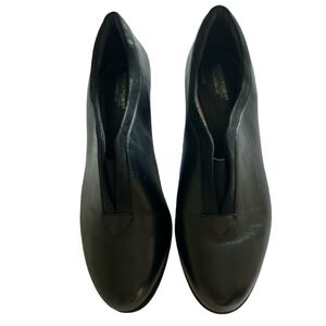 Rockport black, block heel womens heels size 6